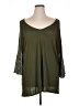 Status by Chenault Green 3/4 Sleeve Top Size 1X - photo 1