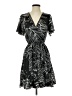 Mittoshop 100% Polyester Print Black Casual Dress Size S - photo 1