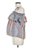 Antik Batik 100% Cotton Blue Sleeveless Blouse Size M - photo 5
