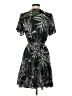 Mittoshop 100% Polyester Print Black Casual Dress Size S - photo 2