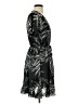 Mittoshop 100% Polyester Print Black Casual Dress Size S - photo 4