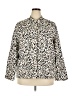 Chico's Animal Print Ivory Jacket Size XXL (4) - photo 1