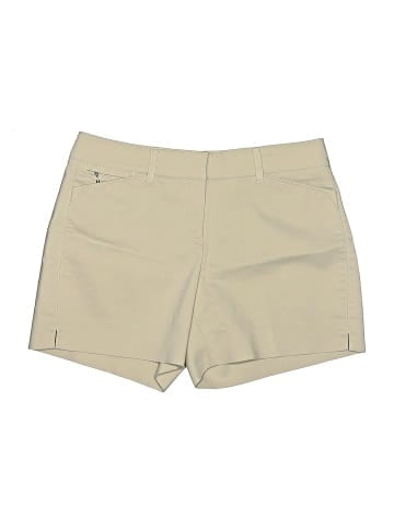 White House Black Market Khaki Shorts (view 1)