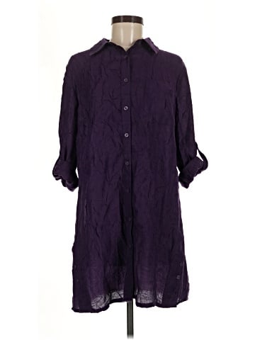 Coldwater Creek 3/4 Sleeve Button-Down Shirt (view 1)