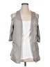 Torrid 100% Polyester Gray Cardigan Size 1X Plus (1) - photo 1