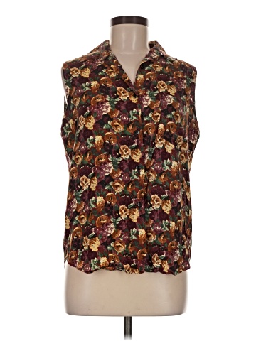 Assorted Brands Sleeveless Button-Down Shirt (view 1)