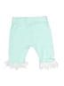 J.M.P. Kids 100% Cotton Teal Active Pants Size 3-6 mo - photo 2
