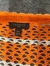 Talbots 100% Cotton Stripes Orange Pullover Sweater Size 2X - photo 7