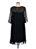 Maeve 100% Polyester Solid Black Cocktail Dress Size 8 Petite - photo 2