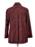 Chico's Paisley Red Coat Size L - photo 2