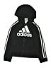 Adidas Black Zip Up Hoodie Size 6 - photo 1