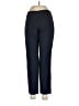Ecru Solid Blue Dress Pants Size 8 - photo 1