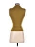 Zara Gold Sleeveless Top Size S - photo 2