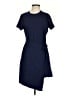 Threads 4 Thought Solid Blue Casual Dress Size S - photo 1