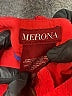 Merona 100% Cotton Chevron-herringbone Red Shorts Size 4 - photo 3