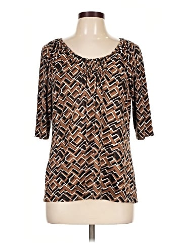 Liz & Co. 3/4 Sleeve Blouse (view 1)
