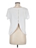 Athleta Solid White Short Sleeve T-Shirt Size M - photo 2