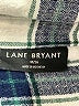 Lane Bryant Plaid Blue Long Sleeve Button-Down Shirt Size 18 - 20 Plus - photo 7