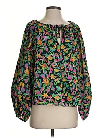 Tanya Taylor 3/4 Sleeve Blouse (view 1)