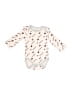 Bebe Ivory Long Sleeve Onesie Size 0-3 mo - photo 1
