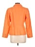 Talbots 100% Linen Orange Blazer Size 10 Petite - photo 2