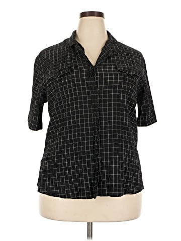 Apparenza 3/4 Sleeve Button-Down Shirt (view 1)