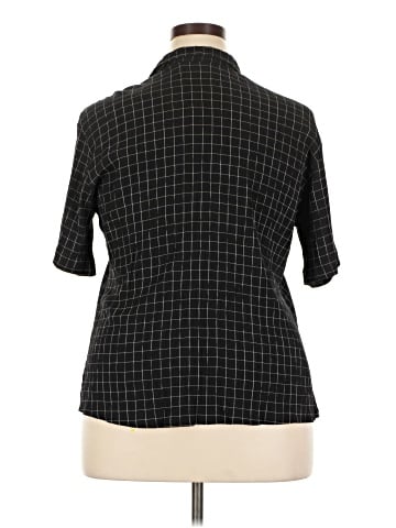 Apparenza 3/4 Sleeve Button-Down Shirt (view 2)