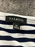 Talbots Stripes Blue Short Sleeve T-Shirt Size M - photo 7