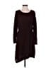 Cotélac 100% Polyester Burgundy Casual Dress Size Sm (1) - photo 1