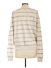 Vince. Stripes Ivory Pullover Sweater Size L - photo 2