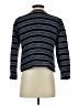 Ann Taylor LOFT Stripes Blue Jacket Size 4 - photo 2