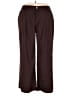 Unbranded 100% Polyester Burgundy Casual Pants Size 3XL - photo 1