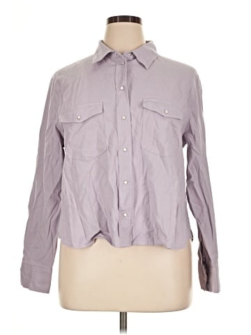 Market and Spruce Long Sleeve Button-Down Shirt (view 1)