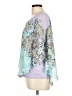 Sara Michelle Teal Poncho Size L - photo 5
