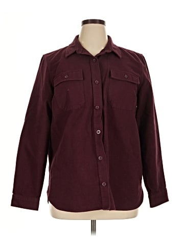 L.L.Bean Long Sleeve Button-Down Shirt (view 1)