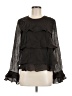 Zara Black Long Sleeve Blouse Size M - photo 1
