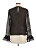 Zara Black Long Sleeve Blouse Size M - photo 2
