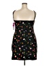 Pop Fit Graphic Black Cocktail Dress Size 4X - photo 2