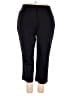 Cato Solid Black Dress Pants Size 18W - photo 1
