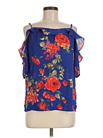 Skies Are Blue Sleeveless Blouse (view 1)
