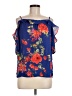 Skies Are Blue 100% Polyester Blue Sleeveless Blouse Size M - photo 1
