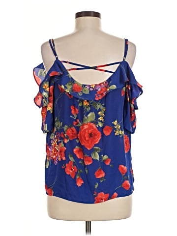 Skies Are Blue Sleeveless Blouse (view 2)