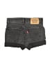 Levi's Black Denim Shorts Size 6 - photo 2