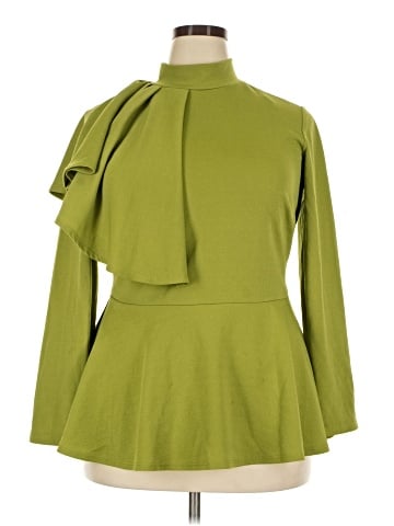 Ashley Stewart Long Sleeve Top (view 1)