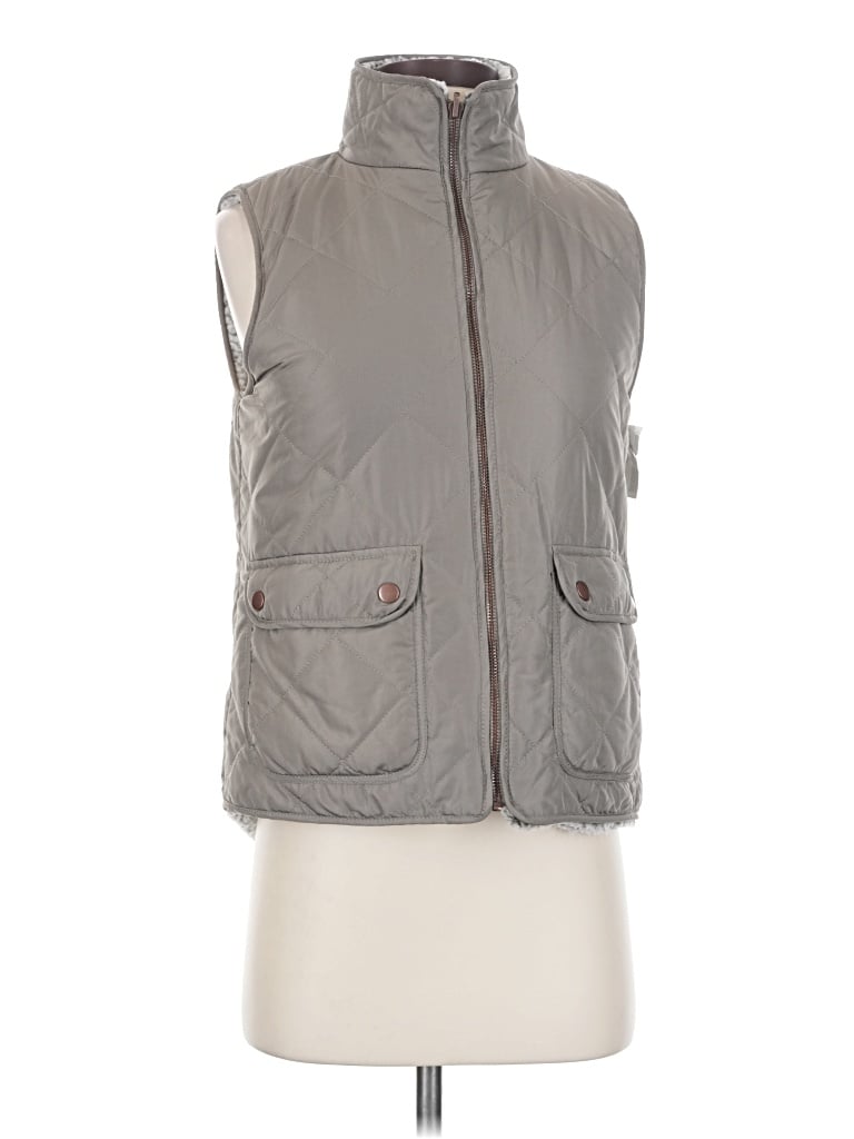 Pre-owned Thread & Supply Vest In Gray