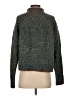 Autumn Cashmere Tweed Green Turtleneck Sweater Size S - photo 2