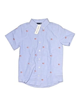 Janie And Jack Short Sleeve Button Down Shirt