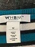 White House Black Market Stripes Teal Pullover Sweater Size M - photo 7