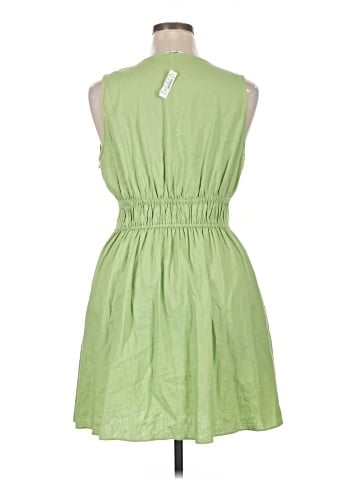 Madewell Sophia Deep-V Mini Dress (view 2)