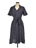 Alexia Admor 100% Polyester Polka Dots Blue Casual Dress Size 12 - photo 1